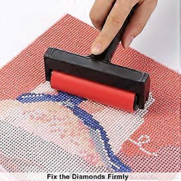 77 st 5D Diamantmålningsverktyg Kit DIY Broderihantverk Korsstygnstillbehör Förvaringslåda