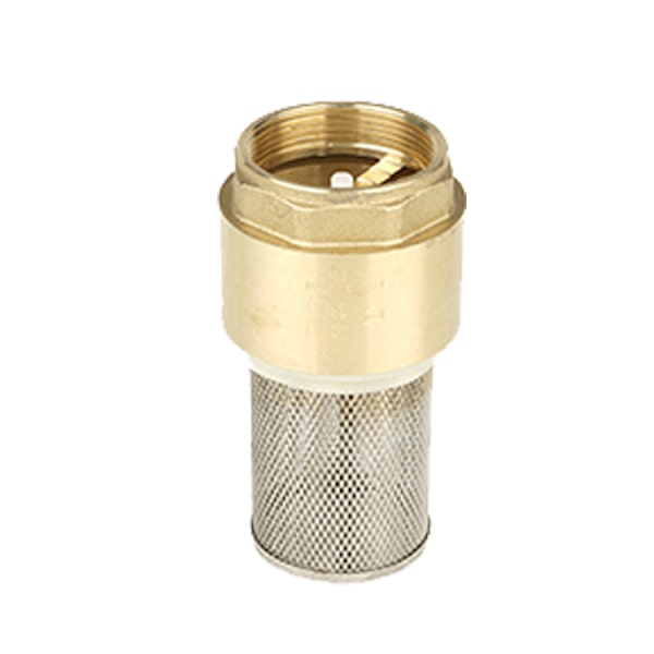 Sugfilter Kit, 3/4\", Messing, Fodventil med Tilbageklap