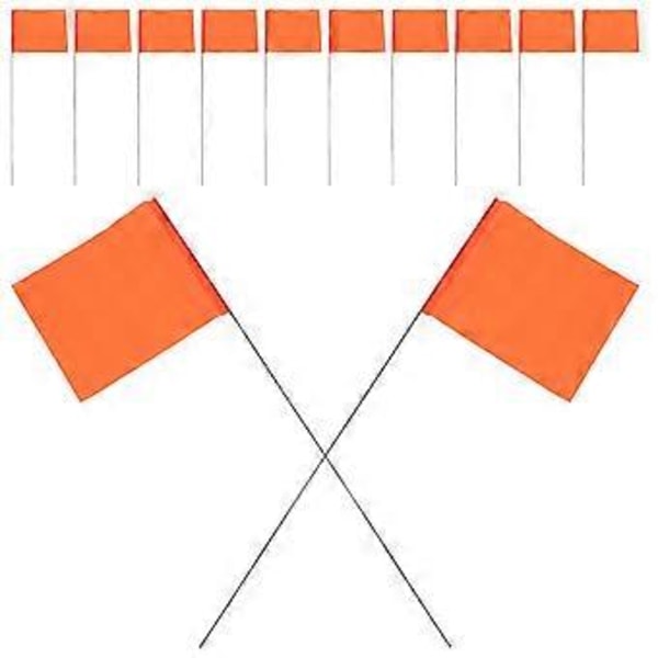 50 stk. Markeringsflag til vanding, græsplæne, have, landskab, konstruktion