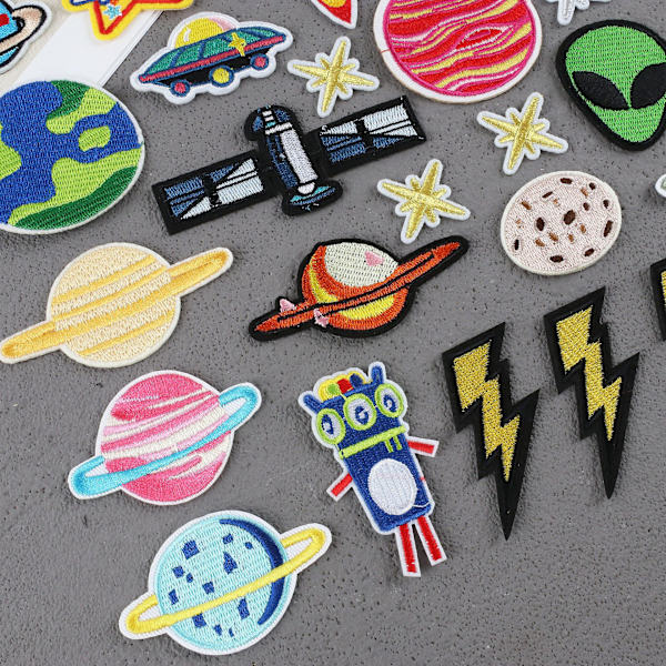35 stk. Rose Patch Sticker Applique Sy-på Badges Overførsler Jern-