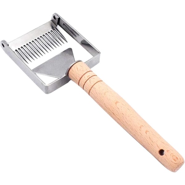 Hive Scraper Tool Equipment, Rustfritt Stål Disintegreringsgaffel