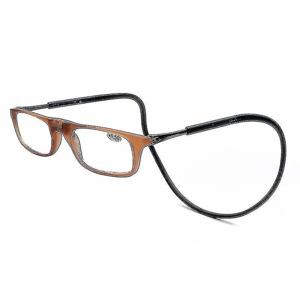 Läsglasögon av hög kvalitet Tr Magnetisk Absorption Hängande hals Funky Readers Glasögon.2.25 Förstoring.set i tre set