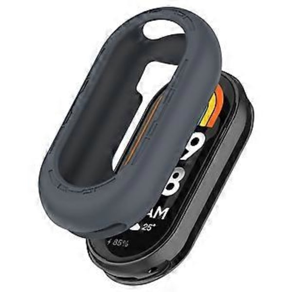 Silikonskyddsfodral Dammtätt Stöttåligt Silikonfodral Mjukt Silikonskydd Flexibelt Fodral för Band 9 9NFC Röd Red
