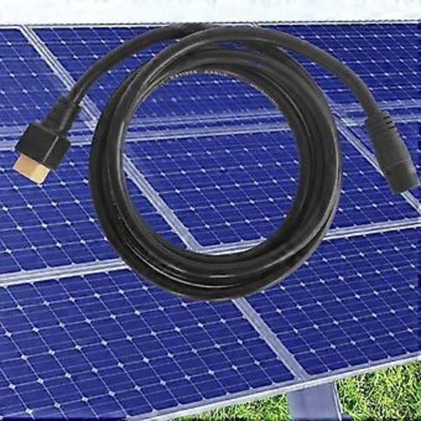 DC7909 Hun til XT60 Han Strømkabel til Solpanel Tilslutning og Power Station Opladning 1.5m