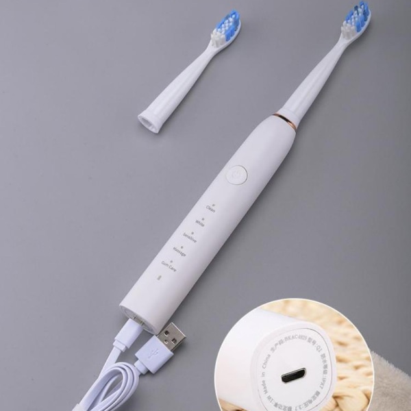 Ersättning bästa elektriska tandborsthuvuden| 4 mjuka borsthuvuden |
