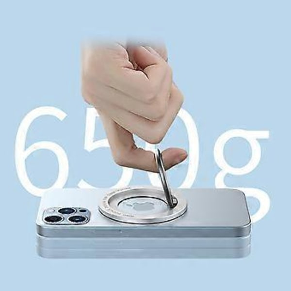 Mobiilipuhelimen rengaspidike magneettikiinnityksellä MagSafe-laitteille - Lamicall 360 astetta kääntyvä puhelimen kahvapidike sormipidike, lisätarvikkeet MagSafe-laitteille