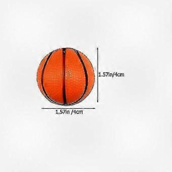 Set med 24 Mini Basketbollar för Lek och Spel