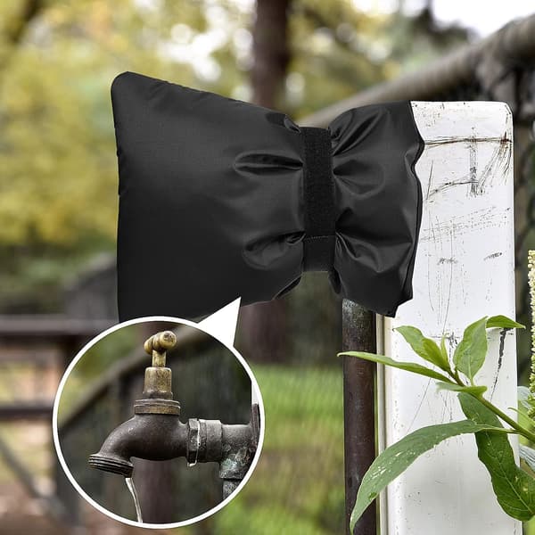 Svart 2-pack kranöverdrag Kranjacka Utomhus Kran Cosy Cover