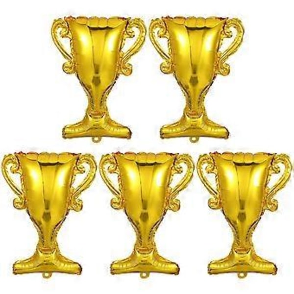 5 stk. Trofé Gradueringsdekorasjoner Gratulerer Ballonger Gradueringsfestutstyr 5pcs
