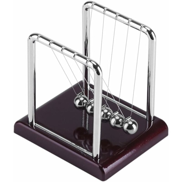 Newtons Cradle Balance Balls Magnetic Swing Physics Science Desk