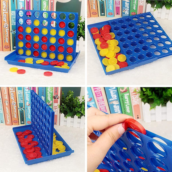 Pup Go Connect 4, 4 i rad med 6 extra bitar, Four in a
