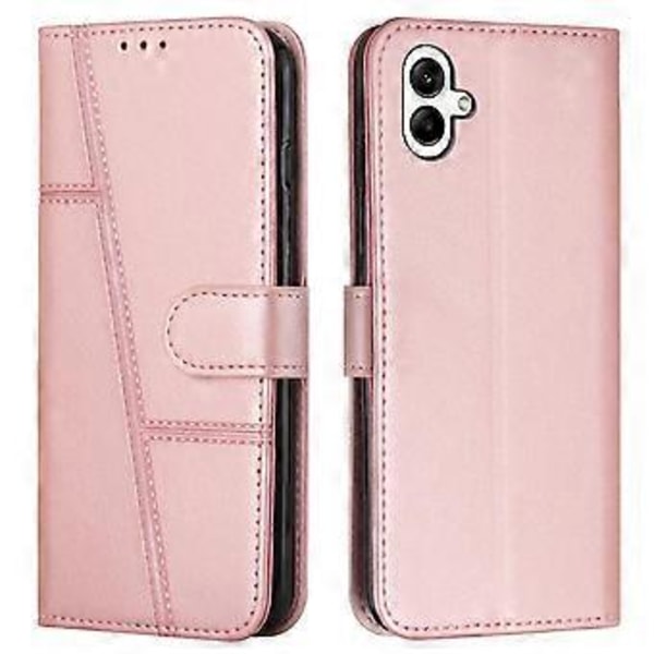 För Samsung Galaxy A06 Fodral Ställ Flip Skyddande Läder Telefonskal Style C
