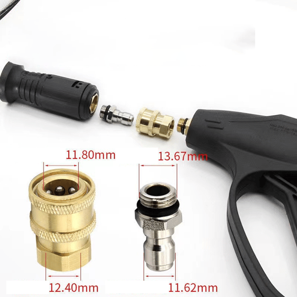 1/4\" 5000 PSI Adapter sæt til højtryksrenser