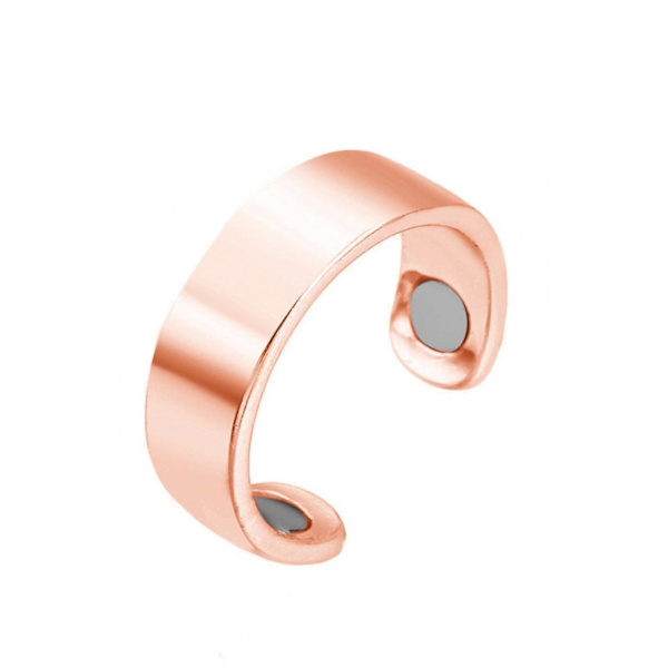 2 st blodsockerkontrollring, magnetisk terapiring, kopparmagnet