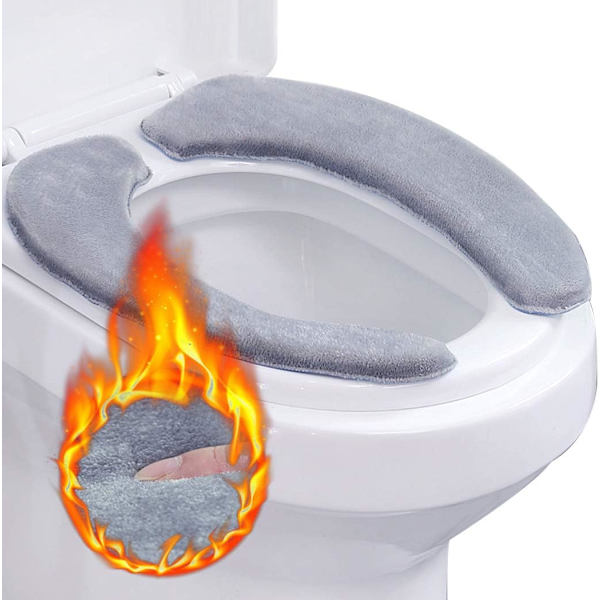 WC-istuimen pehmuste, 2 kpl Muistivaahtoa WC-istuimen pehmuste Pestävä