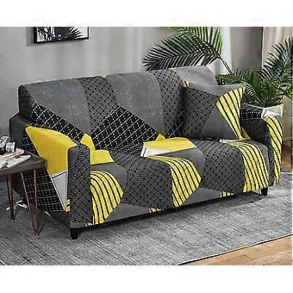 Elastiskt sofföverdrag halkfritt Jacquard Elastiskt sofföverdrag för 1-sits soffa