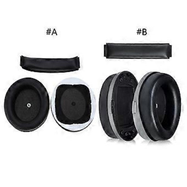 Udskiftningsørepuder til HyperX Cloud Orbit S hovedtelefoner, bløde ørepuder, skum-puder, behagelige at have på, spænde-ørepuder Buckle Earpad