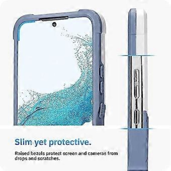 Sarja - (Samsung Galaxy S21:lle) - doubleShield-suojakotelo - ruusu valkoinen