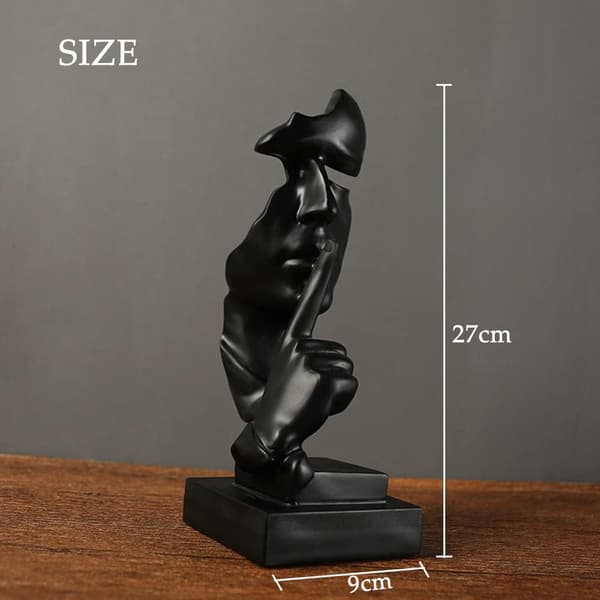 Stillhet er gull, Dekorative figurer, Moderne stuedekor