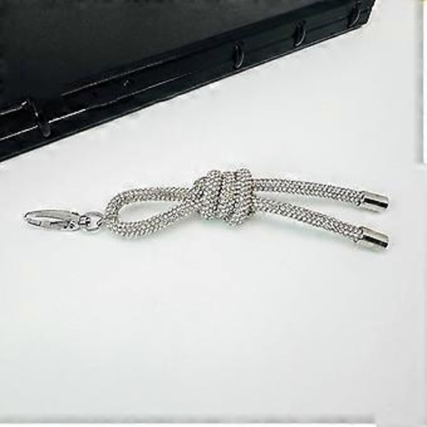 Yndig Rhinestone Sløjfe Hænge Ornament Nøglevedhæng og Taske Tilbehør Trendy Håndlavet Gave til Kvinder Damer Style 3