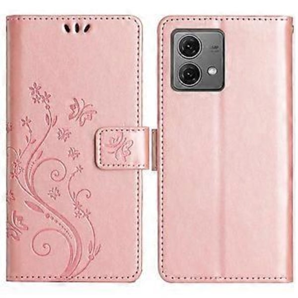 För Motorola Moto G85 5G/S50 Neo 5G Fodral PU Läder Plånboksfodral med Rem Style A