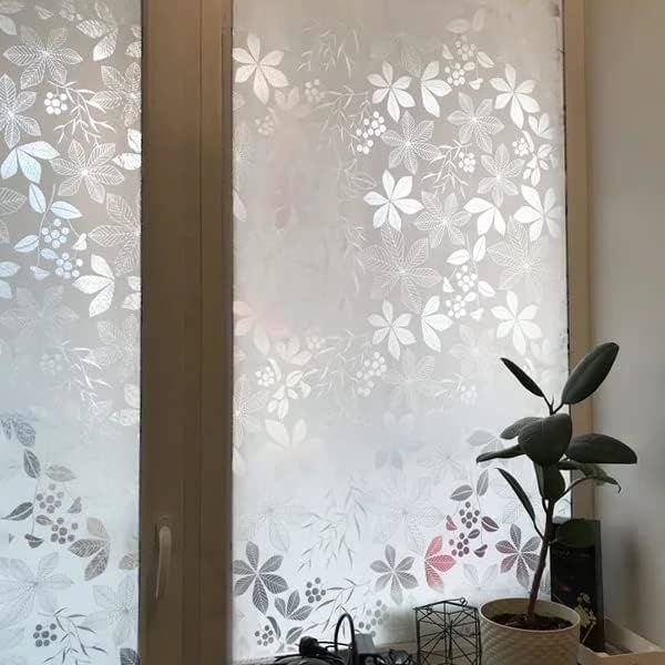 45x100CM, （valkoinen lehtilaaksokuvio）, 2 kpl, pimennys infinity wi