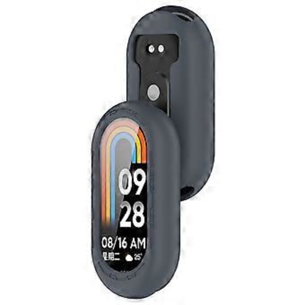 Silikone Etui Forbedrer Beskyttelsen Armbånd Beskytter Blød Silikone Beskytter Fleksibel Silikone Beskyttelse til Band 9 9NFC Army grøn Army green