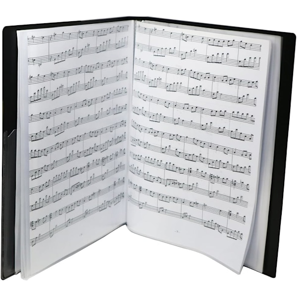 (clef) Musiikkikansio Laulukansio Pidike Clef Paperi Säilytys A4 S