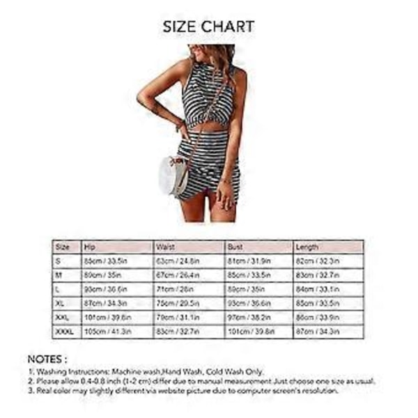 Urholkad Twist Wrap Klänning Färgglatt Tryckt Mönster Rund Hals Ärmlös Kvinnor Twist Wrap Bodycon