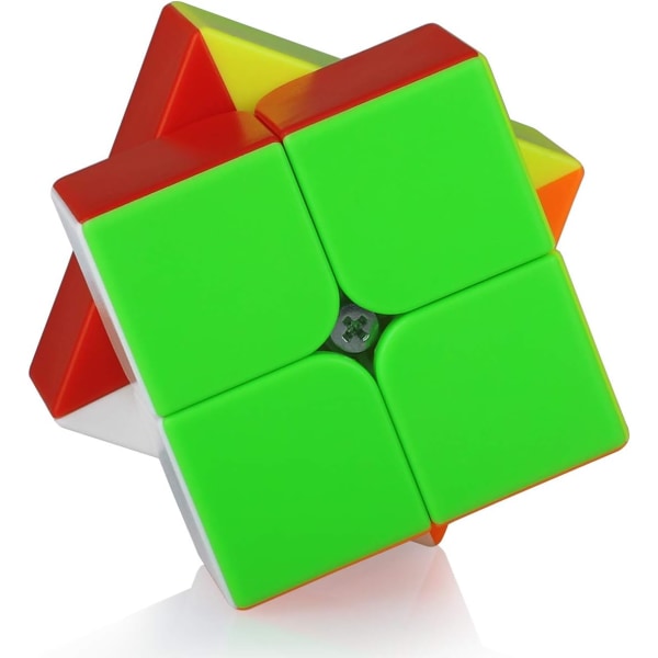 Speed ​​??Cube 2x2 2x2x2 Stickerless Magic Puzzle Magic Speed ​​??Cub