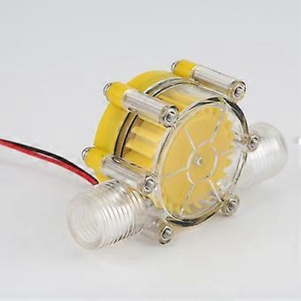 10W Vattenflödespump Mini Hydro Generator Turbin Flöde Hydraulisk Konvertering