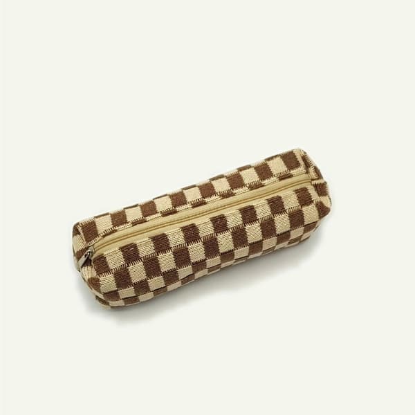 Uldent ternet penalhus organizer - Brun