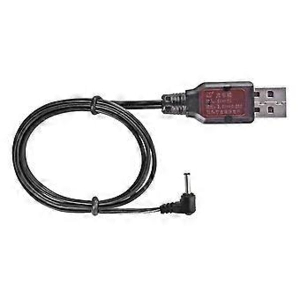 USB-latauskaapeli Virtalähdejohto 3,6 V Litiumakut Laturin johto 3,5 mm liittimillä Leluautolle Robotille