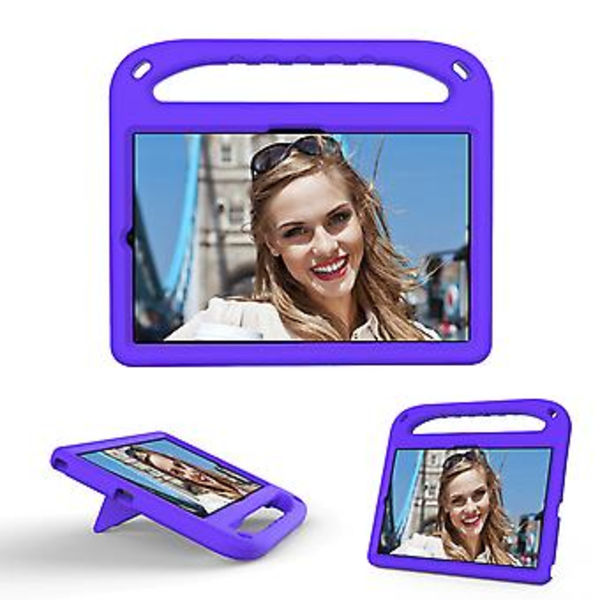 Kontrastfärgat skal för Samsung Galaxy Tab A7 Röd Blue