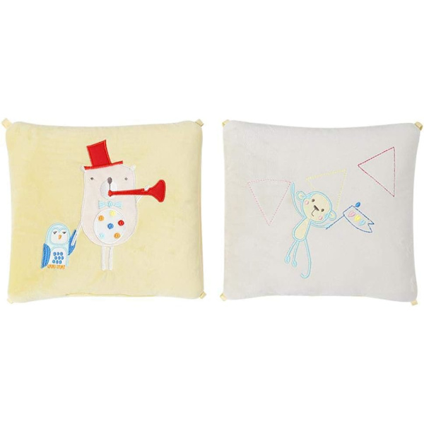 6 stk. sengkant, rede, hovedbeskytter, kofanger, babyseng, 30x30 cm