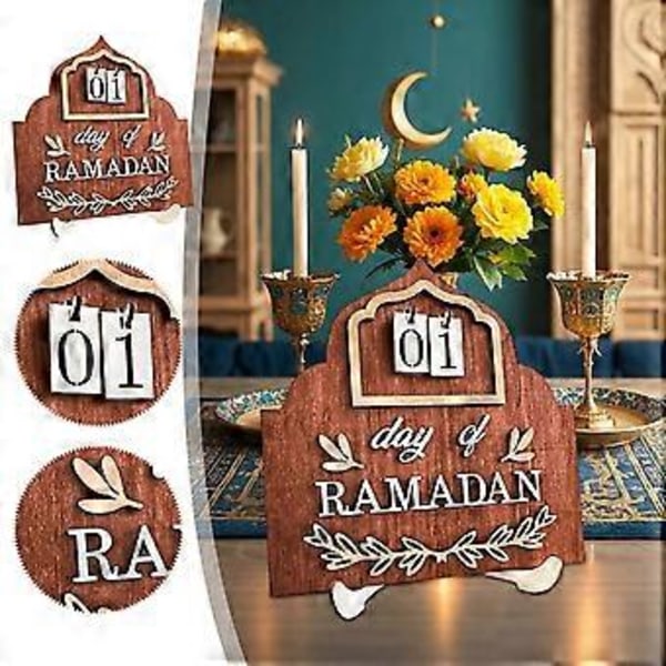 Ramadan-joulukalenteri Ramadan-koristeet kotiin 2025 Ramadan-kalenteri lapsille Ramadan-lahjat Ramadan-pöytäkoristeet Ramadan-kalenteri