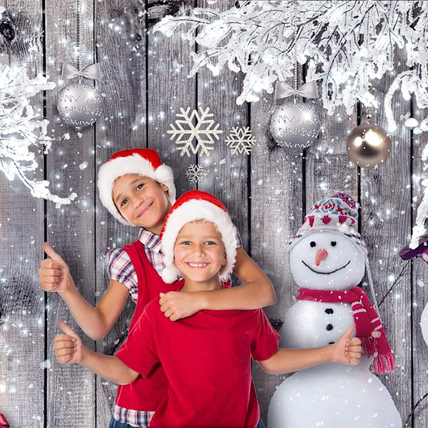 Julebaggrund til fotografering, stof træ baggrund vinter