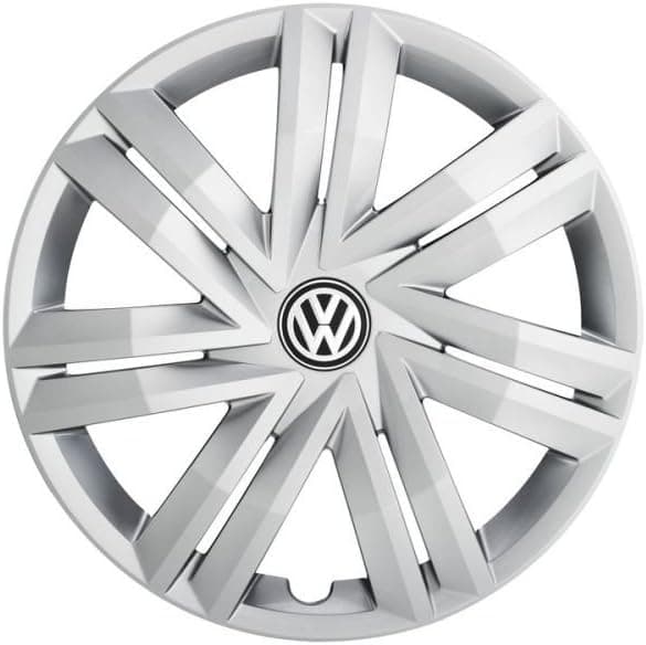 Volkswagen label noir, 4-pack 65mm för Volkswagen nav