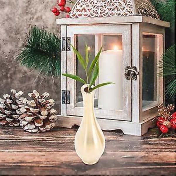 2 st Bordsdekorationer Lantlig Stil Bordsdekoration Enkel Stjälk Vas Modern Blomvas Mittpunkter Vas Mini Blomvas