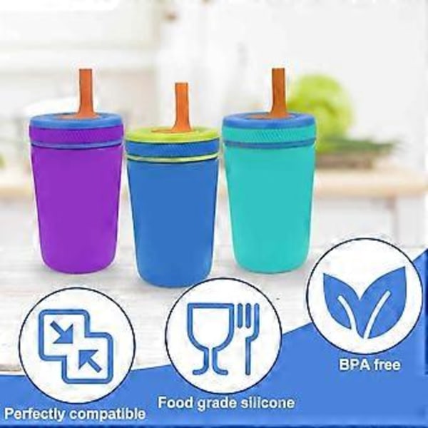 Erstatningssugerør og biteventil Zak Designs Kelso 15 oz vannflaske kompatibel slitesterk og fri for BPA