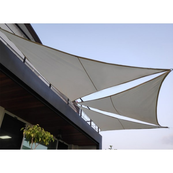 3x4x5m Vattentät Shade Segel Markis Solskydd Triangulär Markis-te