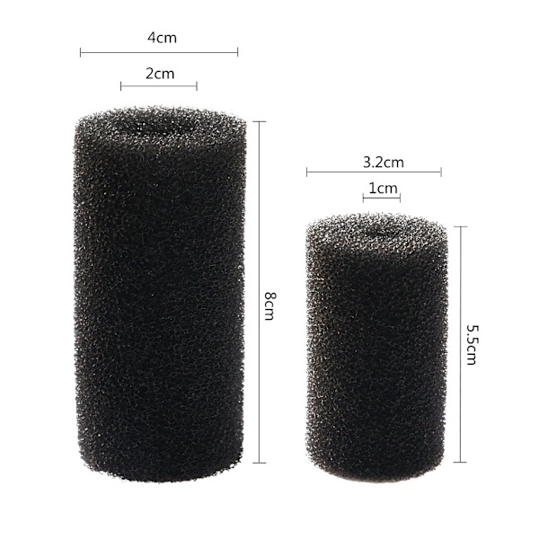 5-pack, akvariefilter vatteninloppsskydd bomullsskydd Crysta
