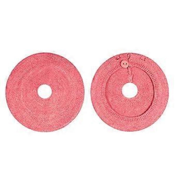 Flexibelt Tyg Hörlursöverdrag Stor Storlek, Tvättbart Öronkuddsskydd för Headset Tygkuddsskydd Ersättning Rosa Pink