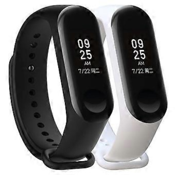 5 kpl TPU+TPE Älykäs rannekoru Xiaomi Mi Band 4 urheilurannekkeeseen kellon ranneke