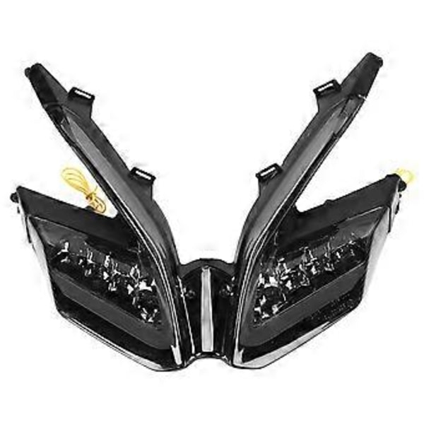 LED Motorcykel Baglygte ABS Høj Lysstyrke Blinklys Bremselygte Erstatning for DUCATI 899 959 Panigale - Røget