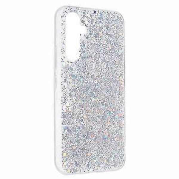 För Samsung Galaxy S23 FE TPU Skal Glitterigt Reptåligt Telefonskal Style C