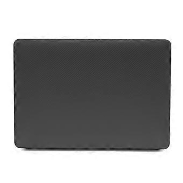 Laptop Kolfiber Plast Skyddsfodral För MacBook Air 13.3 tum A1932 / A2179 / A2337 (Svart)