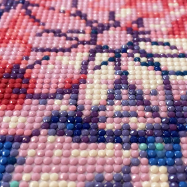 1 stk 5D diamantmaleri diamantsett komplett rhinstein kunst håndverk H