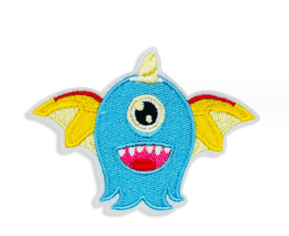 10 PCS Combo Pack, ny design liten monster combo broderad