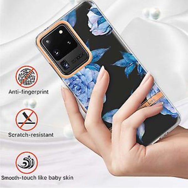 Blommor Växter TPU Skal För Samsung Galaxy S20 Ultra multicolour